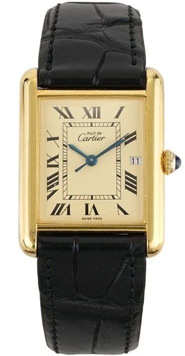 Cartier Must de Cartier Tank Vermeil