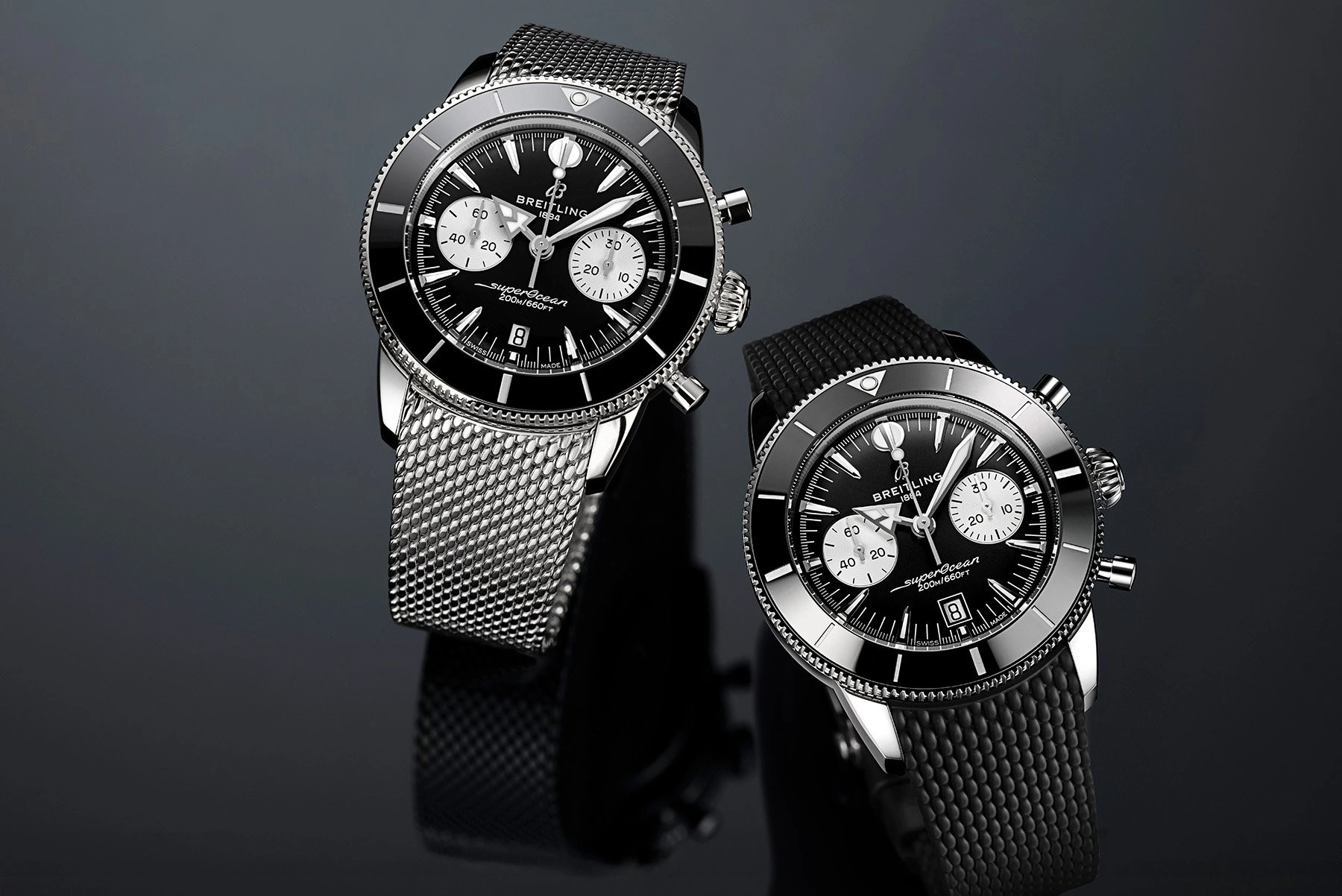 Новый Breitling SuperOcean: «обратная панда» к юбилею